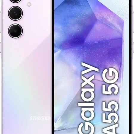 Samsung Celular Galaxy A55 5G Violeta 8GB RAM 128GB, Nacional con Garantía