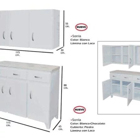Alacena y Base Sonia 1.15 Mts.
