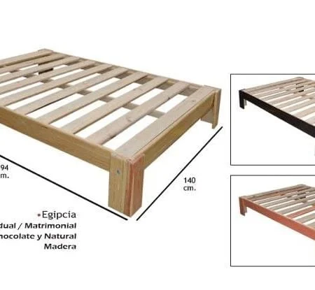 Base Para Cama Egipcia Individual/Matrimonial