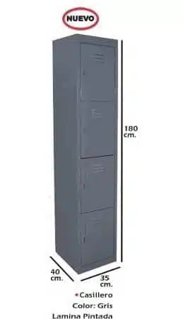 Locker Casillero Gris