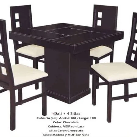 Antecomedor Dali 4 Sillas
