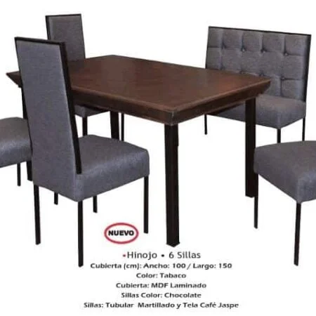 Antecomedor Hinojo 6/Sillas