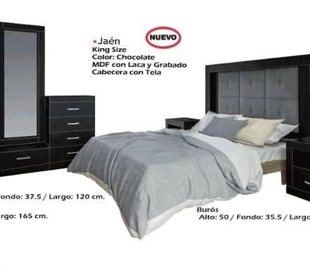 Recamara Jaen Ks Chocolate