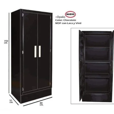 Ropero Opalo Chocolate
