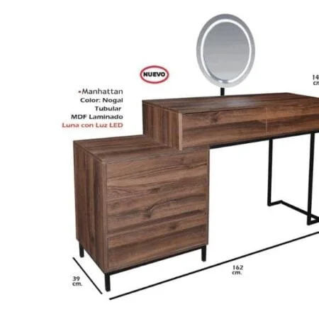 Tocador Manhattan Nogal