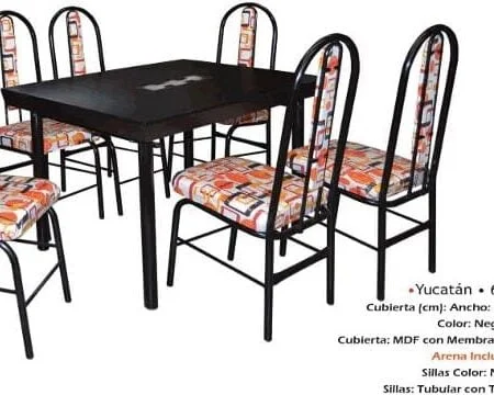 Antecomedor Yucatan 6 Sillas