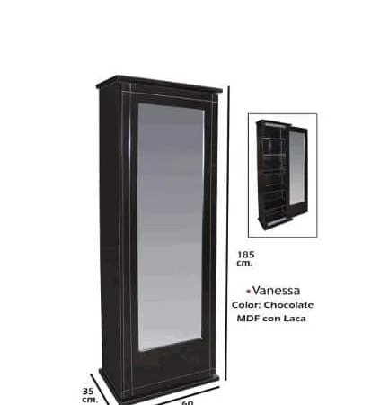 Zapatera Vanessa Chocolate