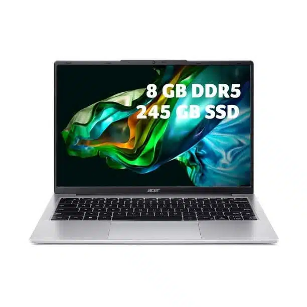 Laptop Acer Aspire Lite 14 Intel N100 4 núcleos 8GB RAM 256GB SSD Plata - Image 3