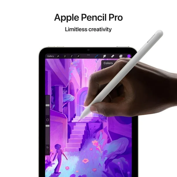 Nuevo Apple iPad Mini (A17 Pro): Apple Intelligence, pantalla Liquid Retina de 8,3 pulgadas, 128 GB, Wi-Fi 6E, cámara frontal de 12 MP/trasera de 12 MP, Touch ID - Image 3