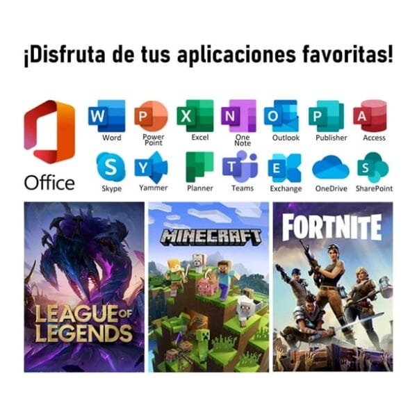 Laptop HP 255 G9 AMD Ryzen 5 5625U 12GB RAM 512GB SSD 15.6' Windows 11 Home Teclado en Español Mochila negro - Image 5