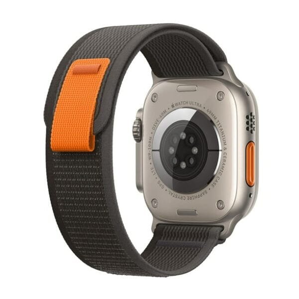 Apple Reloj Inteligente Watch Ultra GPS Celular 49 Mm Titanio Correa Trail Loop Negra/gris M/L - Image 3